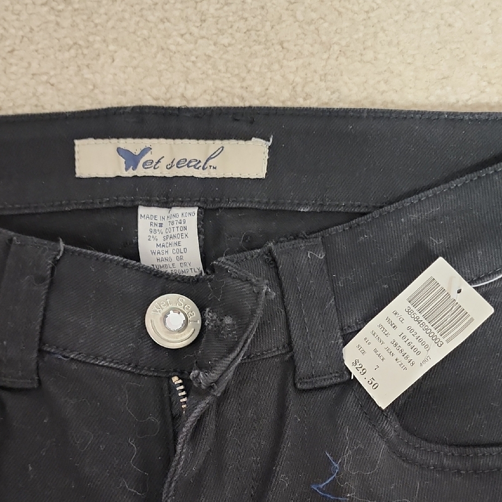 Wet Seal Black Jeans - Picture 2 of 4